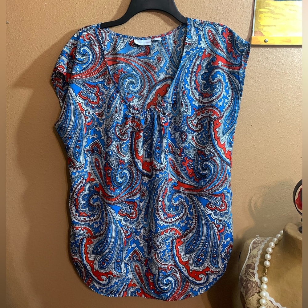 🏷️Limited Sale🏷️ NY & Co Paisley Blouse - L